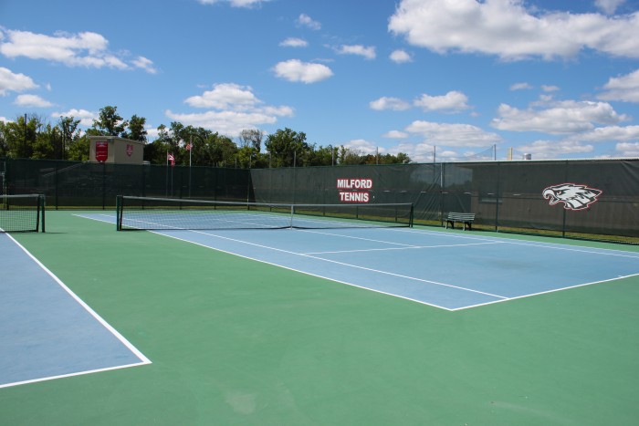 Milford High School Tennis Courts