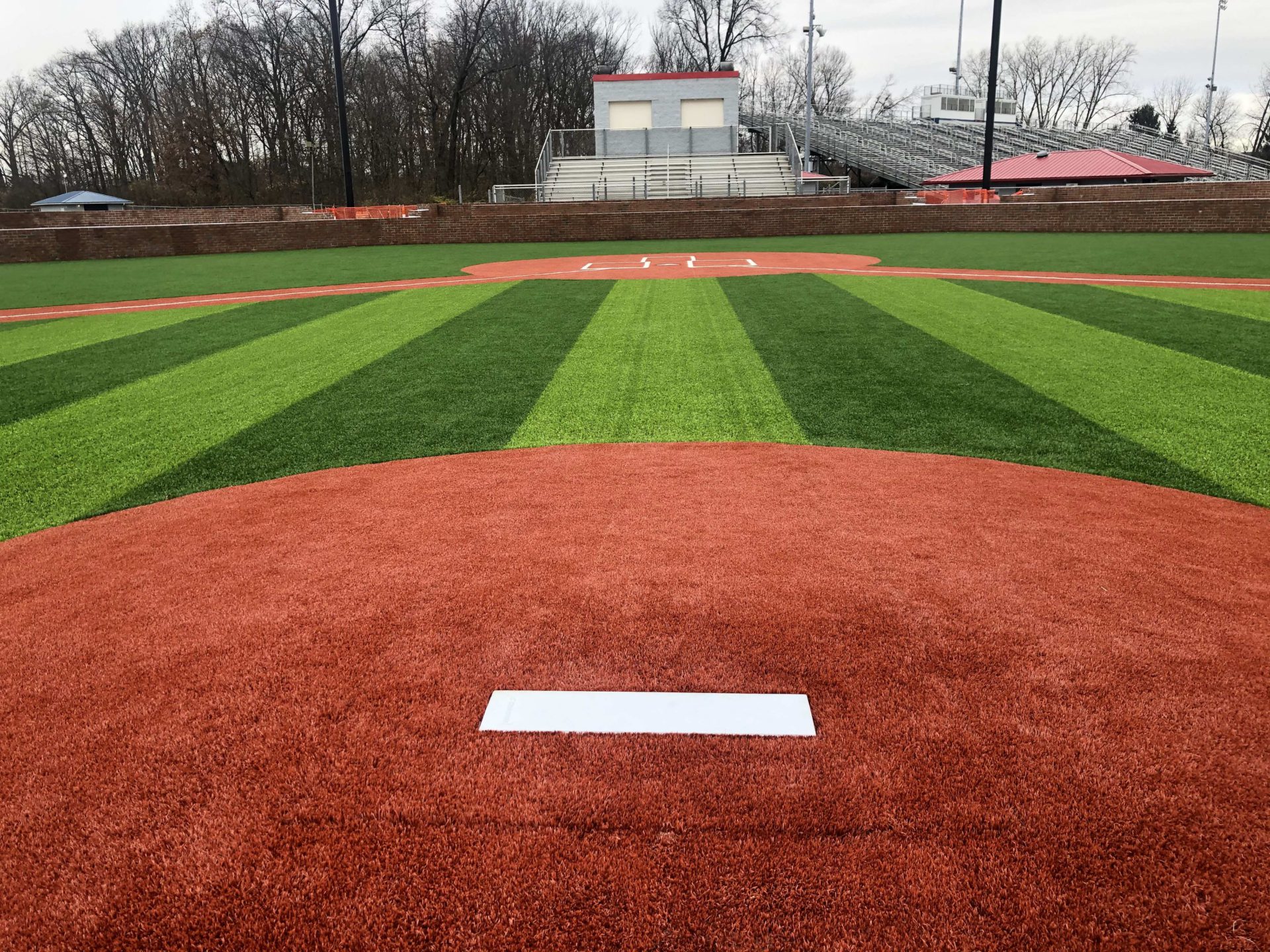 Grove City High School Baseball Pitcher Mound