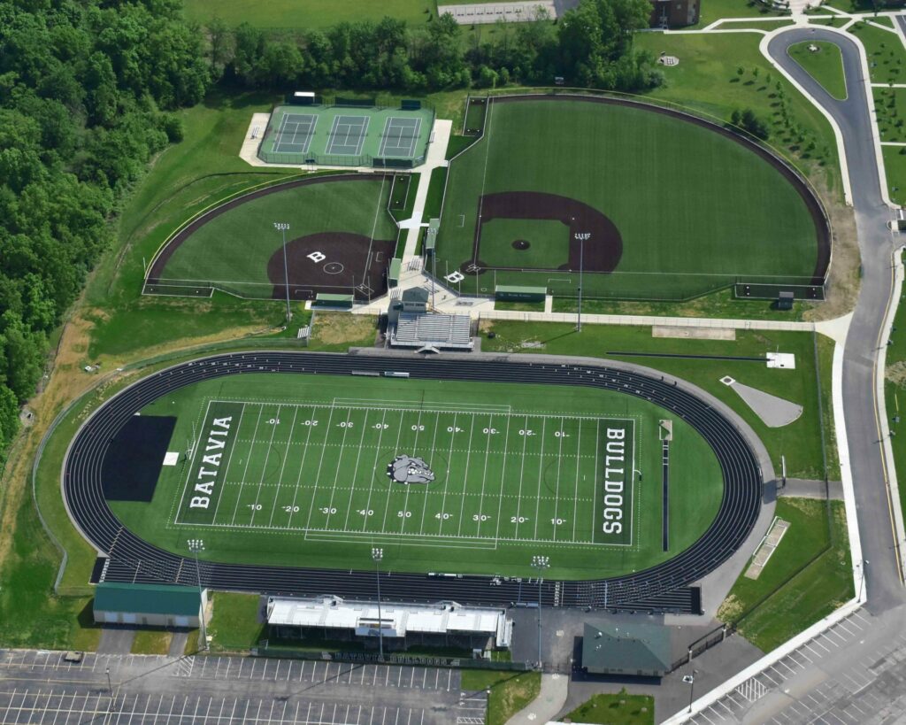 Aerial Photo of Batavia Athletic Campus